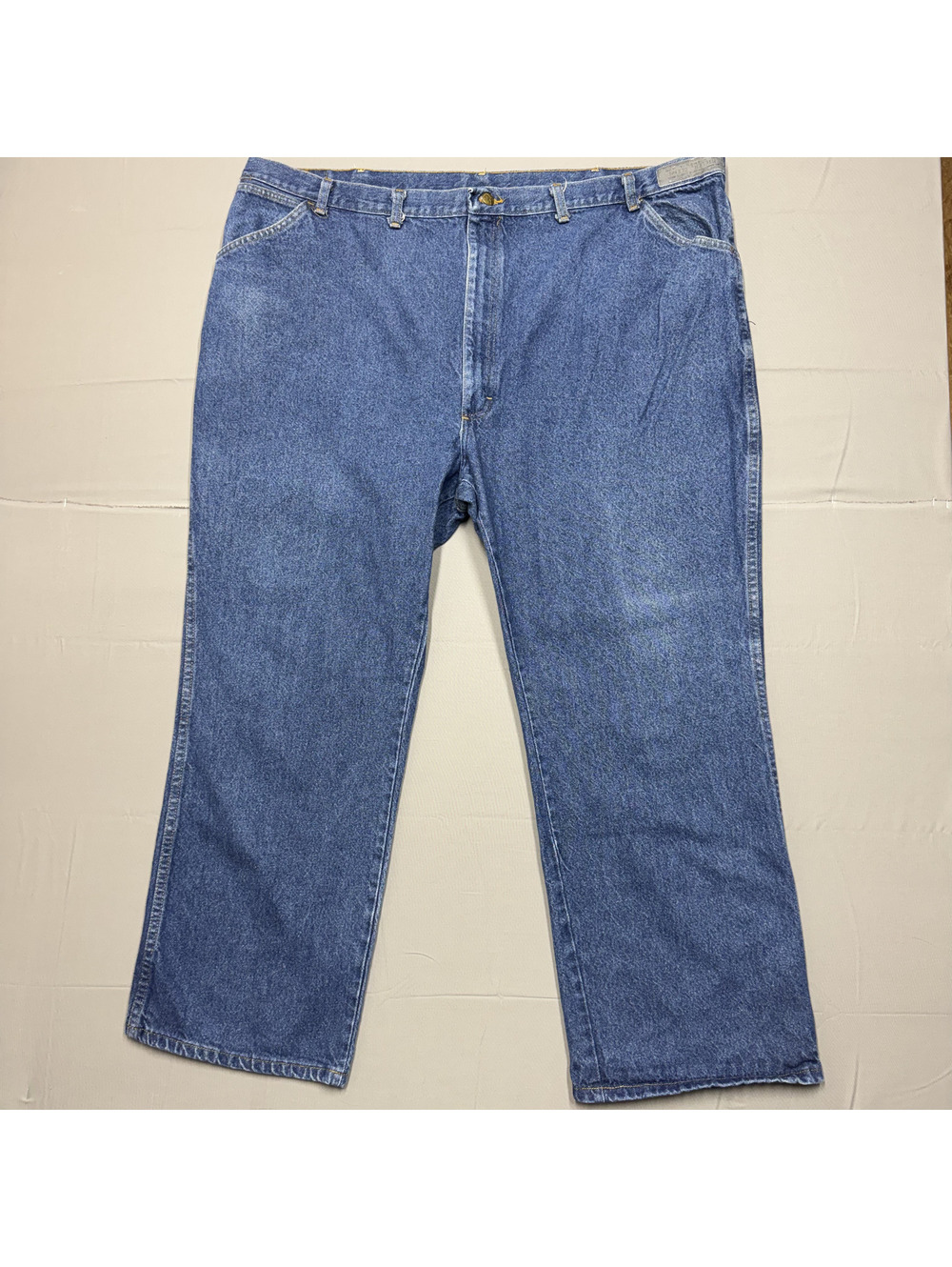 Red Kap Mens PD52DN2 Cotton Denim Work Jeans 50x30 Blue Classic Fit